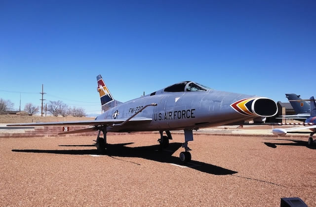 F-100D Super Sabre, S/N 56-3220, Holloman AFB, New Mexico